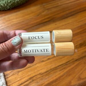 Focus and Motivate Essential Oil Rollers